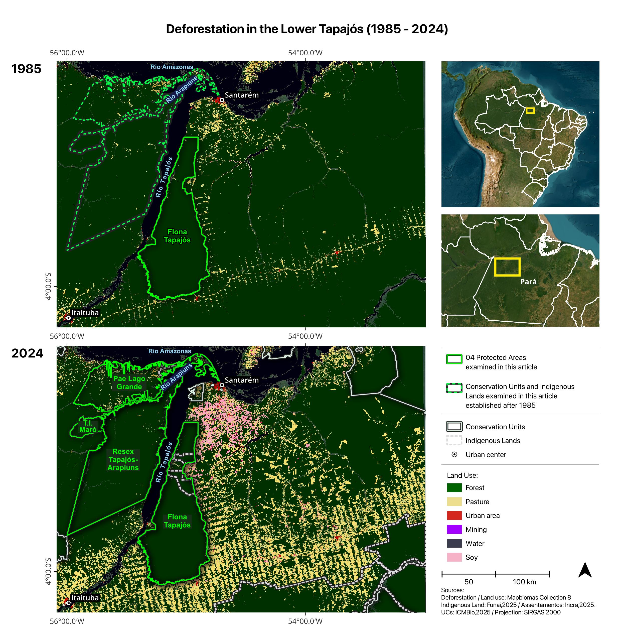 Baixo Tapajos territorial and environmental planning