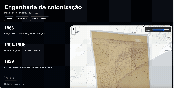 Colonial-era land survey records georeferenced against contemporary satellite imagery, 1886–1939